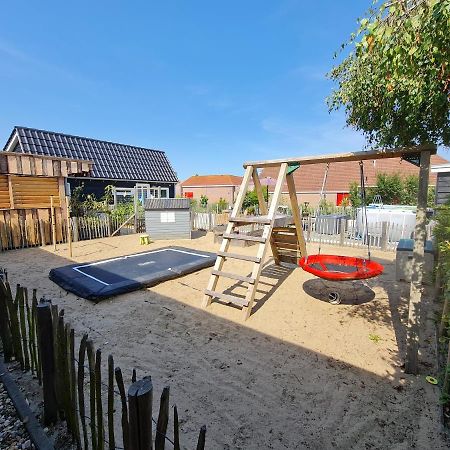 Wellness Chalet Met Jacuzzi, Sauna, Omheinde Tuin, Sint Annaland Exterior foto